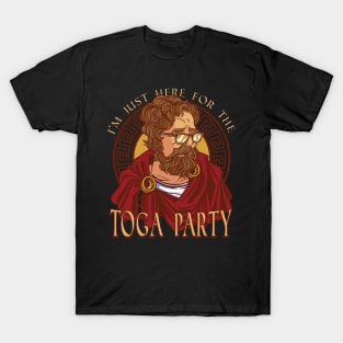 Funny Toga Party Roman Empire Lover T-Shirt